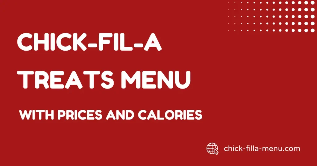 chick-fil-a treats menu with prices